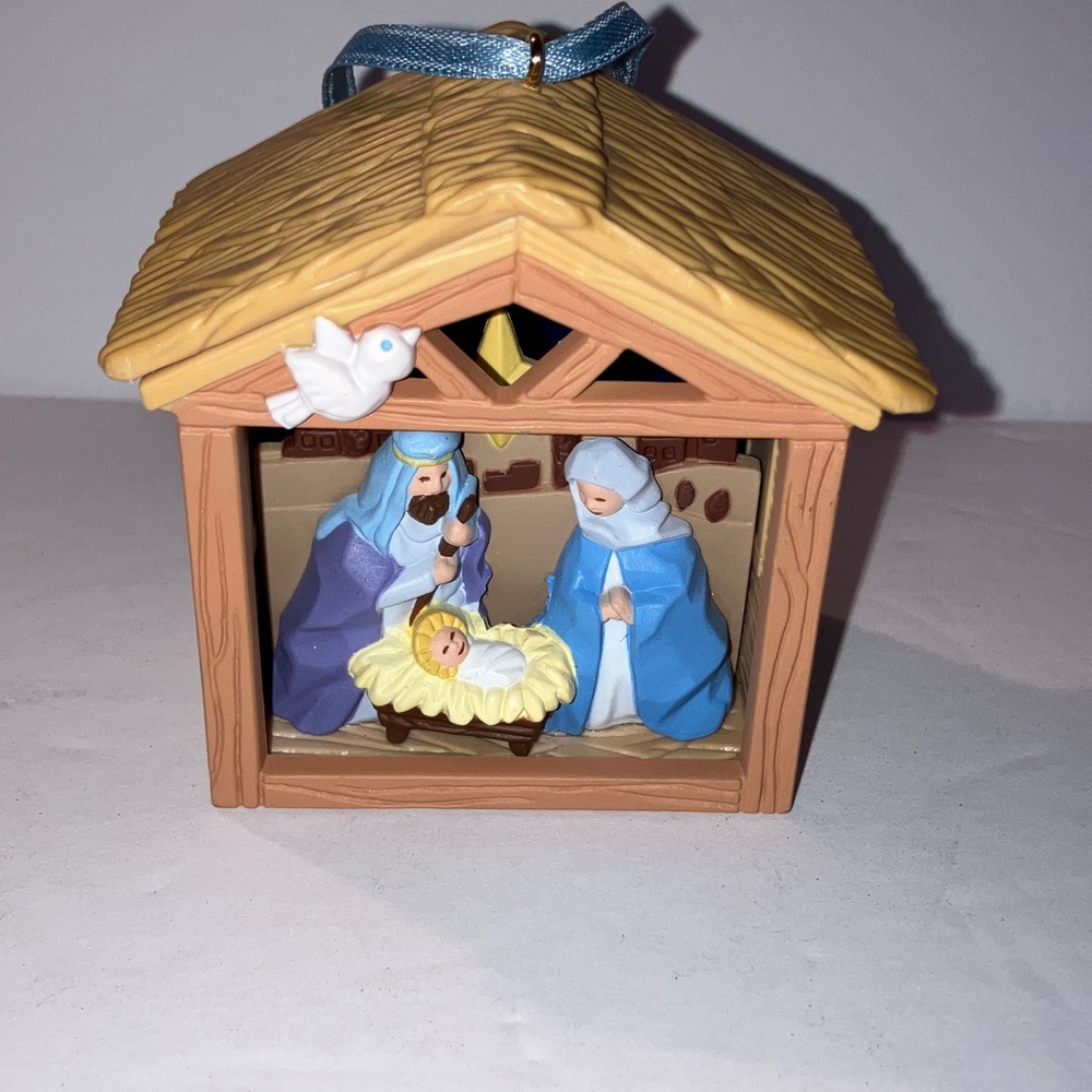 Nativity‎ Scene Ornament Insert Tree Light for Glow